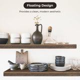 Reclaimed Wood Floating Shelves Real Solid Wood Floating Shelves Handmade Thick Floating Shelves MY VINTAGE FINDS