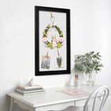 SOFE Farmhouse Memo Board Chicken Wire Frame, Black Large Bulletin Boards for Walls, Hanging Photo Display Board or Jewelry Organizer Wall Grid Panels, Decorative Vision Board for Desktop Office SOFE