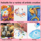 ESRICH Canvas Boards for Painting 8x10 Inch, 56 Pack Bulk 8x10 Inch Canvases for Painting- Cotton Canvas Panels for Oil, Acrylic & Watercolor Painting. ESRICH