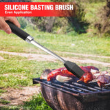 PARGRILL Grill Accessories Heavy Duty BBQ Set Gifts for Men/Women - Premium Stainless Steel Spatula, Fork, Brush & Tongs, Barbecue Utensils Tool Kit Gift for Grilling Lover Outdoor PARGRILL