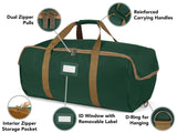 Covermates Keepsakes Garland Duffle Bag - Durable Polyester, Reinforced Handles, Fits up to 25 Foot Garland Depending on Thickness - Holiday Storage, Green Covermates