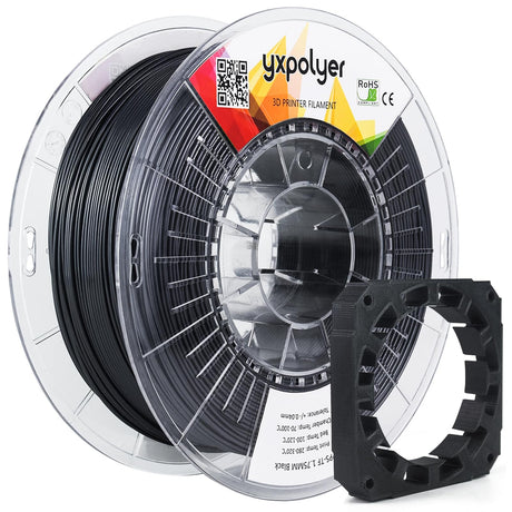 YXPOLYER PPS Filament 1.75mm Engineering Filament for FDM 3D Printer Filament 1KG with PC Spool yxpolyer