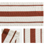 Artoid Mode Caramel Farmhouse Woven Rustic Table Runner, Seasonal Holiday Hollow Kitchen Dining Table Decoration for Home Party Decor 12x72 Inch Artoid Mode