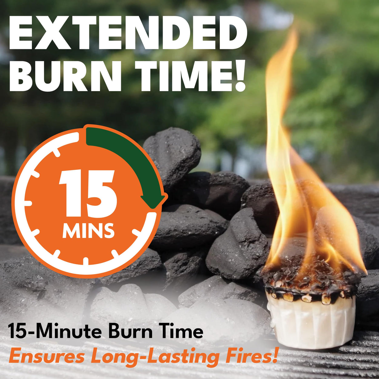 Superior Trading Fire Starter Pods in Resealable Packs - Fire Starters for Campfires, BBQ, Grill, Pit, Wood Stove & Charcoal Starter, 15-20-Min Burn, 30 Extra Large Pods, USA Made, Brown, 3.2 Lbs Superior Trading Co.