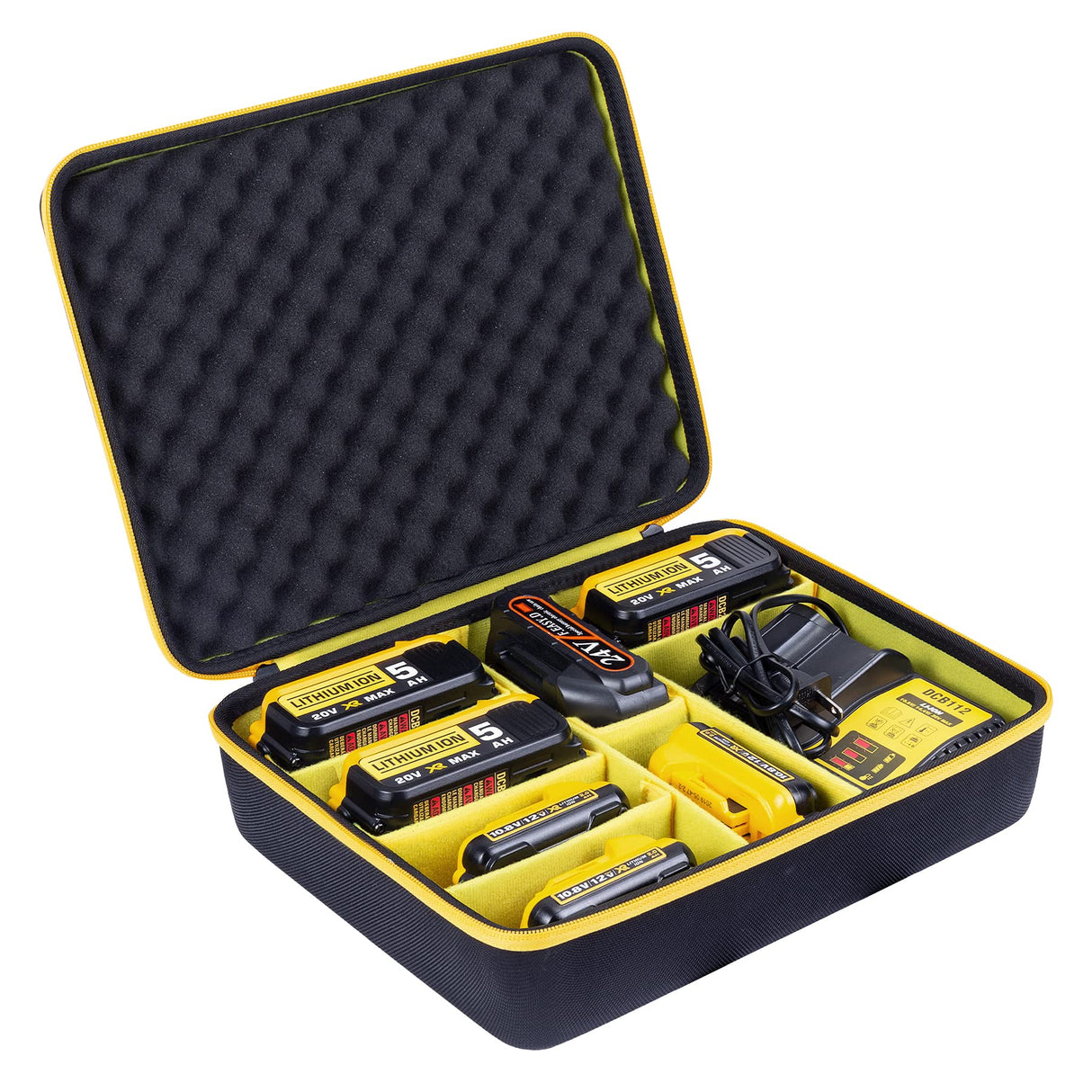 Hard Case for Dewalt 20v/60v Max XR Battery and Charger + DEWALT 20V MAX XR Jig Saw khanka