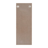 Kate and Laurel Oakly Wood and Metal Wall Sconce, Rustic Brown Wood Wall Candle Holder Farmhouse Decor Kate and Laurel