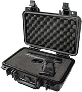 Eylar Tactical Hard Gun Case Water & Shock Proof With Foam TSA Approved 11.6 Inch 8.3 Inch 3.8 Inch (Black) Eylar
