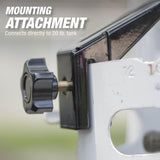 15,000 BTU Single Tank Top Portable Propane Radiant Heater,Grey/ Silver Mr. Heater