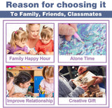 Benjenes Diamond Art Kits for Adults, Moonlight Diamond Painting Kits for Adults, 5D DIY Round Drill Gem Art Paint with Diamonds Dots Crafts Kits for Home Decor Gift 14x14inch Benjenes