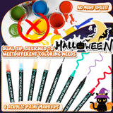 JULEASEL Rock Painting Kit, Glow in The Dark Rock Craft Paint Kits, Arts and Crafts for Kids Ages 6-12, Holiday DIY Crafts for Girls & Boys with Mess-Free Pens Markers JULEASEL