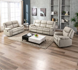 Familymill Breathable Leather Manual Recliner for Living Room Familymill