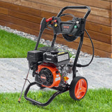 VEVOR Gas Powered Pressure Washer 3400 PSI 2.6 GPM, with Spray Gun and Extension Wand, 5 Quick Connect Nozzles, Copper Pump VEVOR