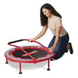 Radio Flyer 2-in-1 Kids' Trampoline, Mini Trampoline for Toddlers, Ages 3-6 Years Radio Flyer