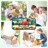 TT Nature Bird Feeder with Camera Solar Powered, Upgraded 1.5L Smart Bird Feeder Camera for Bird Watching, Auto Capture & Instant Real-time Notifications, Ideal Gift for Bird Lovers TT Nature