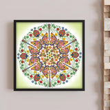 DIAMOND DOTZ Kaleidoscope Garden Floral Diamond Painting Kits for Adults - Diamond Art Kits a Relaxing Creative Craft Kit with Dotz Gems 24.4"x24.4" DIAMOND DOTZ