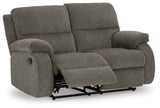 Signature Design by Ashley Scranto Contemporary Manual Reclining Loveseat, Gray Signature Design by Ashley