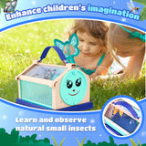 Garma Bug Catcher Kit for Kids, Outdoor Explorer Kit for Toddler with Insect Collection Box Bug Catching Tools and Magnifying Glass Spring Insect Catching Kit Summer Nature Toys Birthday Gifts Garma
