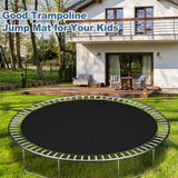 Cliselda Trampoline Replacement Mat, Fits 14 ft Round Trampoline Frame with 72 V-Rings and Spring Tool, Fits 6.5-7" Springs, 147 inch Jumping Mat (Excluding Frame and Spring) Cliselda