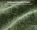 CHIC HOUSE 2-in-1 Pull-Out Sofa Bed, Convertible Chenille Sofa with 20W Fast Charging, LED Light, Foam Couch Layered Cushion Trim, Full/Queen RV Sleeper Sofa, Living Room, Apartment Small Space CHIC HOUSE