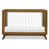 DaVinci Otto 3-in-1 Convertible Crib in Walnut with Acrylic Slats, Greenguard Gold Certified DaVinci