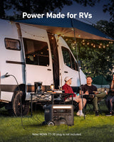 Anker SOLIX F2600 Portable Power Station, 2400W (Peak 3600W) Solar Generator, GaNPrime Battery Generators for Home Use, 2560Wh LiFePO4 Power Station for Outdoor Camping, and RVs (Solar Panel Optional) (Renewed) Anker