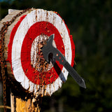 Hitdudu Throwing Axes, 11.8" Throwing Tomahawk w/ 3.5" Blade, Full Tang Stainless Steel Axe Set with Sheath, Paracord Wrapped Handle, Design for Hawks Throwing Recreation and Competition Hitdudu