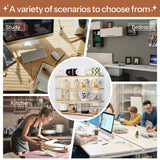 KAOTGOT Coffee Mug Holder Wooden Cup Station Organizer 4-Tier Cup Holder for Coffee Bar Mug Display Rack for Countertop Mug Holder Shelf for Home Kitchen Pine Wood KAOTGOT