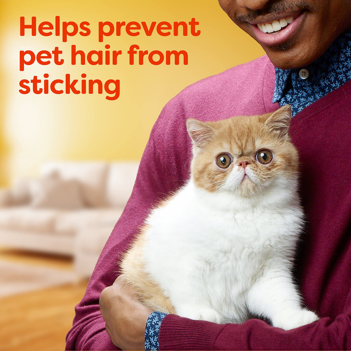 Bounce Pet Hair and Lint Guard Mega Dryer Sheets with 3X Pet Hair Fighters, Fresh Scent, 130 Count, Bounce Dryer Sheets, Fabric Softener Sheets Bounce