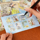 Funto Scrapbooking Kit (202 PCS), Vintage Collection-Wonderland, Perfect for Bullet Scrapbooking Materials, Planner DIY Arts Craft Collage Funto