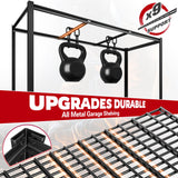 REIBII 60" W Garage Shelving, 2900LBS Storage Shelves, 6 Tier Heavy Duty Shelving, Adjustable Metal Shelving Units and Storage Rack for Warehouse, Pantry, Basement, 60" W x 84" Hx 24" D, 2 Pack REIBII