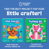 Educational Insights Jumbo Gem Kit - Arts and Crafts for Kids, Toddler Art Supplies, Toddler DIY Sensory Activity, Easter Basket Stuffers, Gift for Girls and Boys Ages 5+ Educational Insights