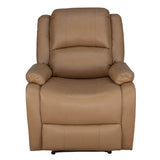 RecPro Charles Collection | 30" Zero Wall Wall Hugger Recliner | RV Living Room (Slideout) Chair | Toffee, 1-Pack RecPro