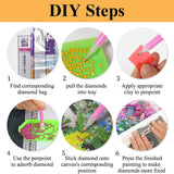 Mowana Sunflower Diamond Art Kits for Adults - Diamond Painting Kits for Beginners, Craft Kits 5D DIY Round Full Drill Gem Art Painting for Home Wall Decor and Gift 12x16inch Mowana