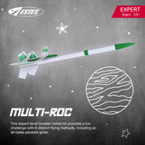 Estes 1329 Multi-ROC Rocket-Building Kit, Expert Flying-Rocket-Model Kit with Glider for Ages 10+ Estes