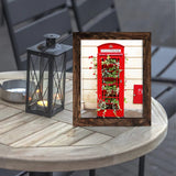 SESEAT 8x10 Picture Frame Rustic Brown, Display Pictures for Wall and Tabletop, 1 Pack SESEAT