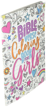 Bible Verse Coloring Book for Girls WoodArtSupply