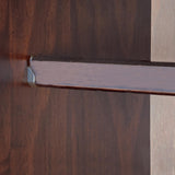 Palace Imports 100% Solid Wood Regal Wardrobe Armoire w/Raised Panel Doors & Clothing Rods, Java, 60.25" w x 72" h x 22.75" d. Renewable Eco-Friendly Wood, Made in Brazil Palace Imports