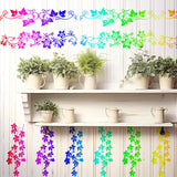 12pcs Leaf Vine Stencils, Leaves & Flower Stencil Reusable Floral Stencil Spring Drawing Templates for Painting on Walls DIY Craft Canvas Home Decor Wall Art Gosknor