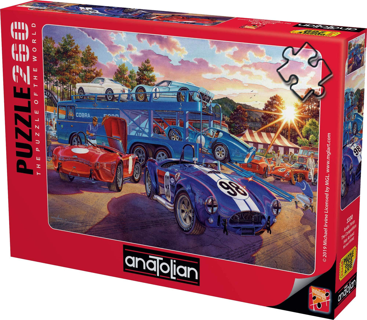 Anatolian Puzzle - The Competition Has Arrived, 260 Piece Jigsaw Puzzle, #3330, Multicolor Anatolian