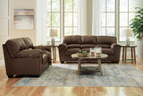 Signature Design by Ashley Bladen Faux Leather Sofa, Brown Signature Design by Ashley