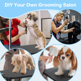 Dog Grooming Table for Dogs at Home, Dog Grooming Harness Pet Grooming Table Dog Grooming Table for Large Dogs Small Dog Grooming Tables Arm for Small Dogs Dog Washing Station Dog Grooming Sling Stand Capacmkseh