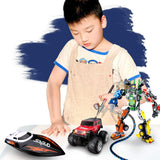 SAGUD Professional Mini Airbrush Kit with Portable Compressor - Perfect for Painting, Hobby, Craft, Model - Dual-Action Gravity Feed Air Brush Gun with Airbrush Cleaning Kit SAGUD