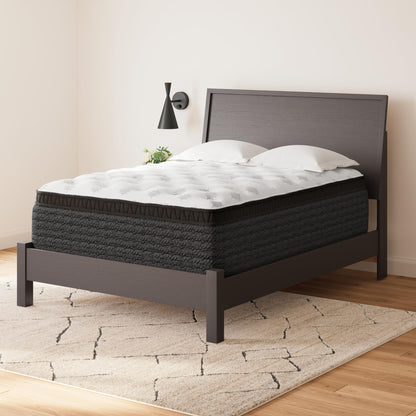 Signature Design by Ashley King Size Ultra Luxury 16 Inch Hyper Cool Euro Top Hybrid Mattress with Cooling Gel Memory Foam