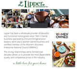 Lipper International Bamboo Wood Kitchen Cutting and Serving Board with Non-Slip Cork Backing, Medium, 13-3/4" x 9-3/4" x 5/8" Lipper International