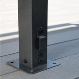 Sojag Outdoor 8' x 8' Dunwich Pergola Open Gazebo, Teal Sojag