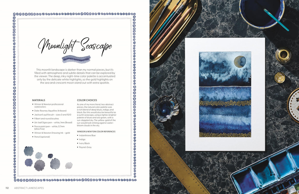 Creative Abstract Watercolor: The beginner's guide to expressive and imaginative painting WoodArtSupply