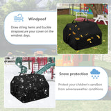 Owlcover Kids Sandbox Cover for Little Tikes Dirt Diggers Excavator Sandbox,Waterproof, Anti-UV Outdoor Toys Sandbox Cover,Cover Only Owlcover