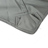 SRECELL Replacement Canopy Top for Lowe's Allen Roth High Performance Ripstop Heavy Duty Gazebo Roof Gazebo Top with Air Vent 10X12 Gazebo Cover,Gray SRECELL