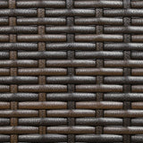 Outsunny Patio Furniture Set, 4 Piece Indoor Outdoor PE Wicker Conversation Set with Chairs, Loveseat Sofa, Cushions, Glass Table for Backyard, Sunroom, Pool, Garden, Brown Outsunny