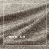 SOFA-IN-BOX 145'' U-Shaped Modular Sectional Sofa Couch, Full-Foam Structure, Compression Packaging Design, Woven Texture Upholstery, Oversized Modern Sofa for Living Room – Wheat Beige SOFA-IN-BOX